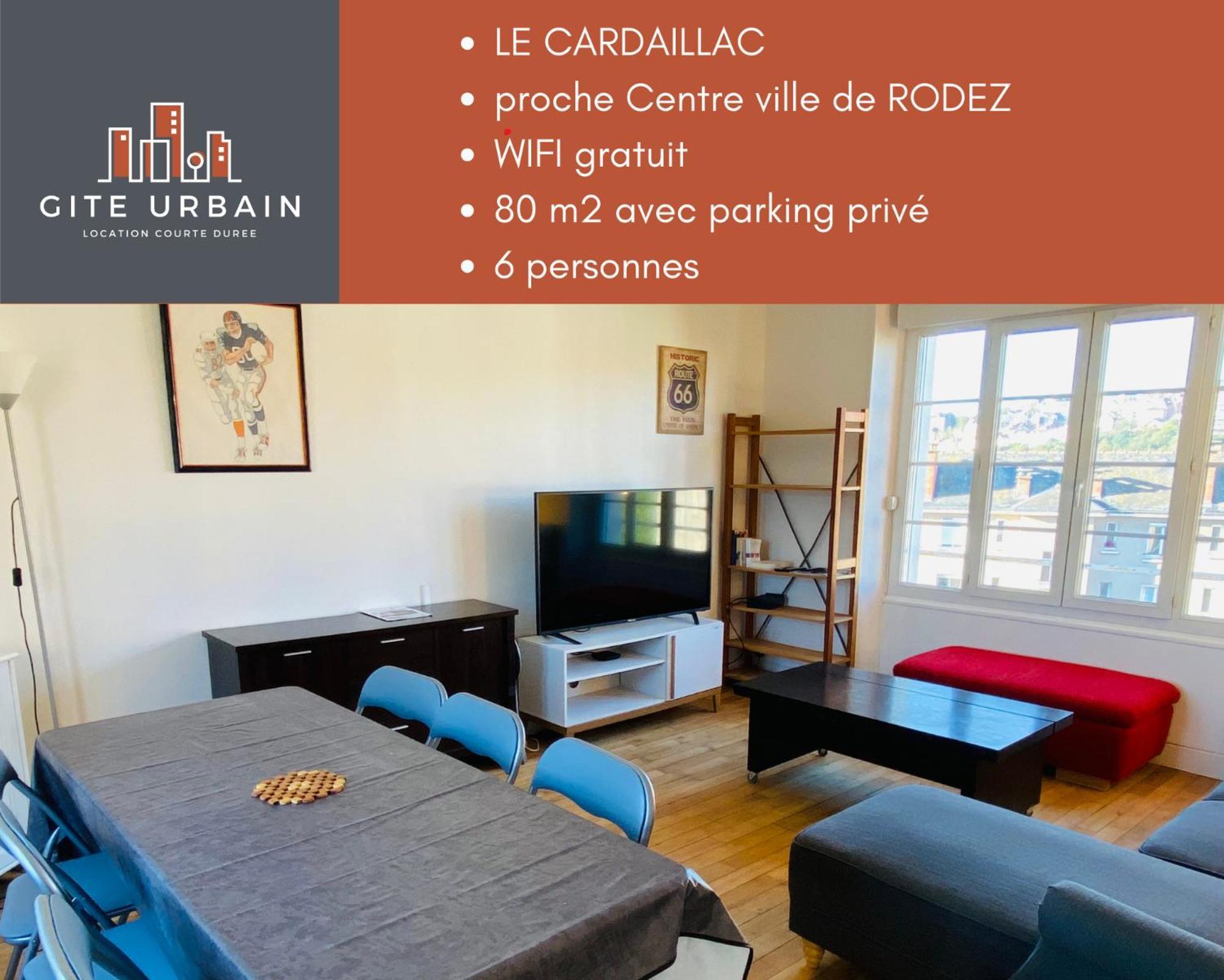 Appartement T4 Cite Cardaillac, Parking Prive, Wifi روديه المظهر الخارجي الصورة